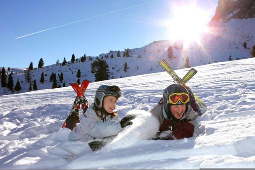 Actieve wintersport in Italië