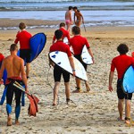 Gezellig en sportief surfkamp in Spanje