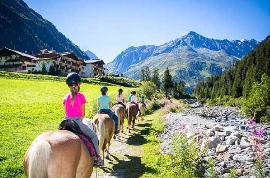 Paardrijden in Tirol