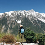 wandelen in de alpen