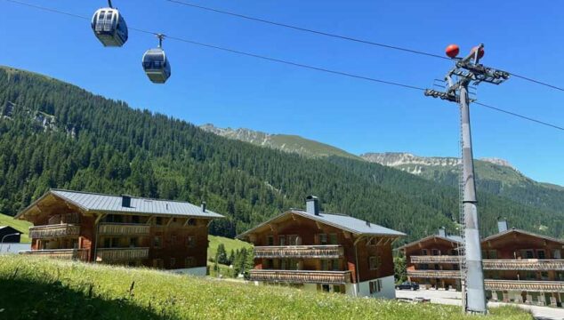 Kabelbaan / skiliften bij Landal Hochmontafon in Oostenrijk
