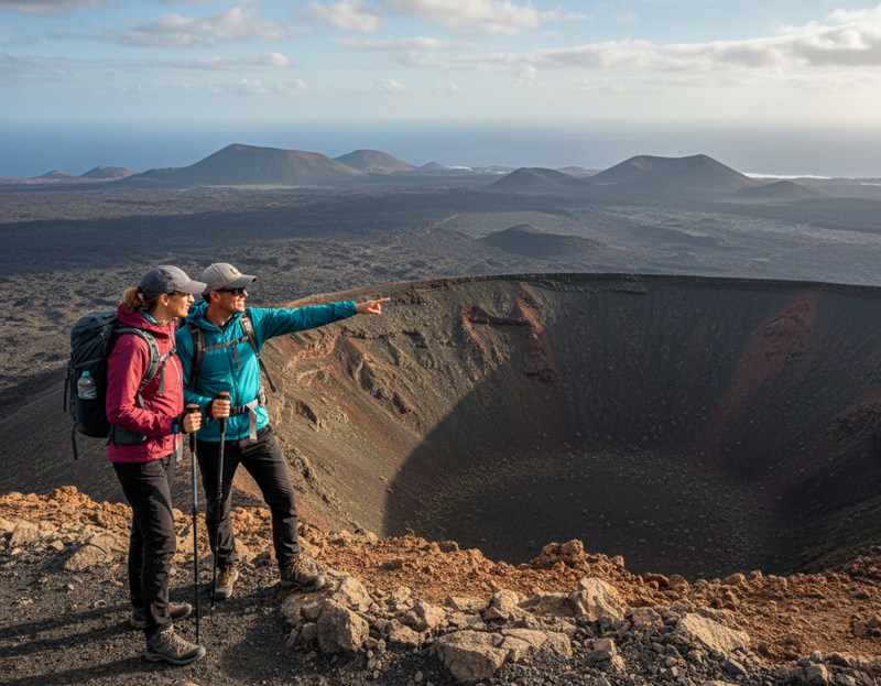 Hike in Lanzarote