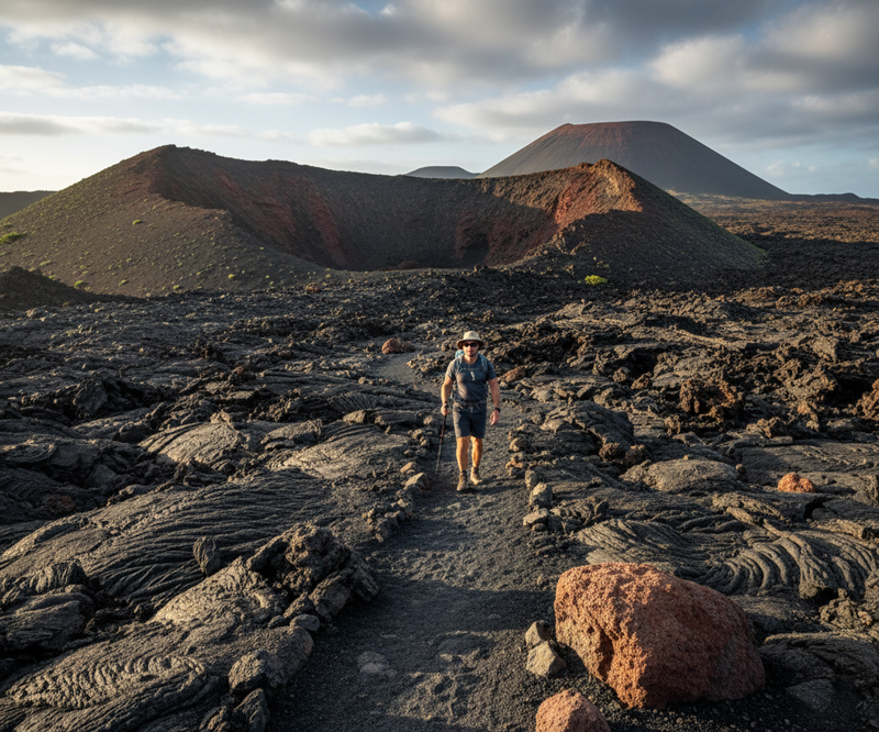 Hike op Lanzarote